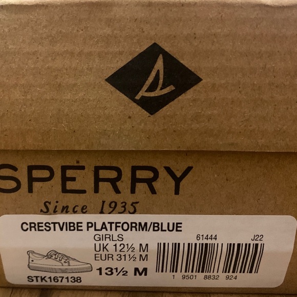 Brand New Sperry unisex crest vibe platform sneaker - Picture 4 of 4